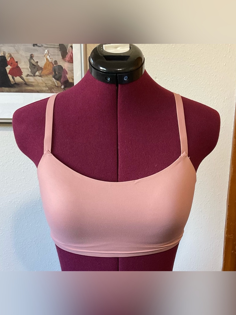 Like New Nike Dri-fit Seamless Dusty Rose Bra